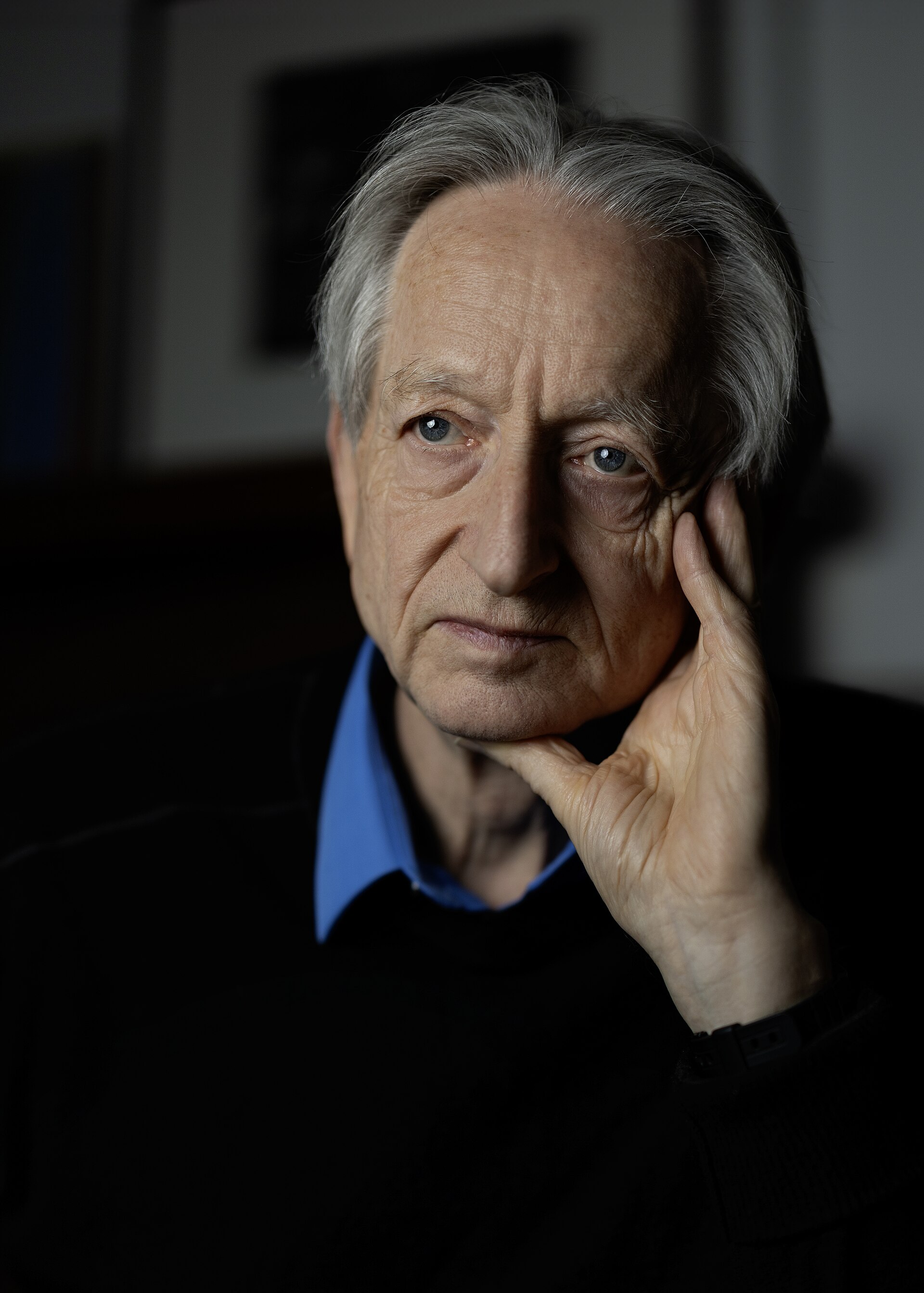 Geoffrey Hinton, photographed in 2026.